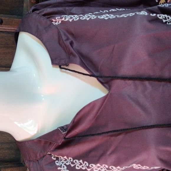 NEW XL chocolate brown and multicolor - Picture 3 of 5